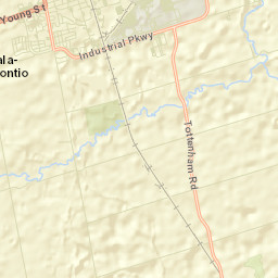 Alliston Street Map