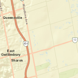 East Gwillimbury Street Map