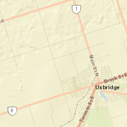 Uxbridge Street Map