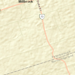 Millbrook Street Map