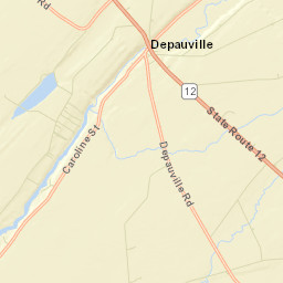 Reynolds Corner New York Street Map