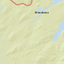 Wanakena New York Street Map