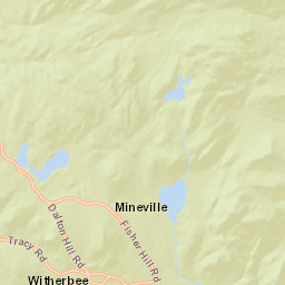 Mineville New York Street Map