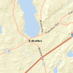 Sabattus Street Map
