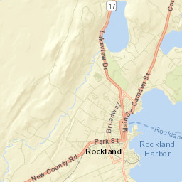 Rockland Street Map