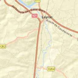 Layrac Street Map