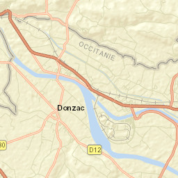 Lamagistère Street Map