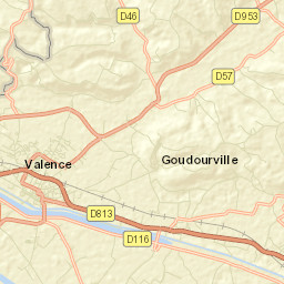 Valence Street Map