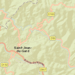 Saint-Jean-du-Gard Street Map