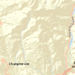 Digne-les-Bains Street Map