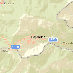 Caprauna Street Map