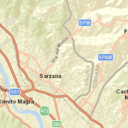 Castelnuovo Magra Street Map