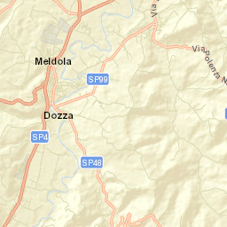 Fratta Terme Street Map