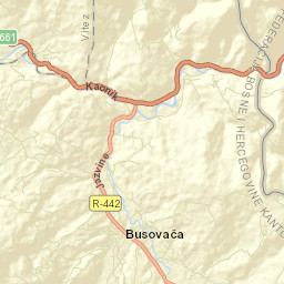 Busovača Street Map