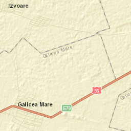 Comuna Galicea Mare Street Map