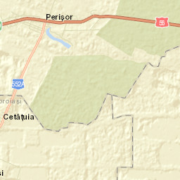 Perișor Street Map
