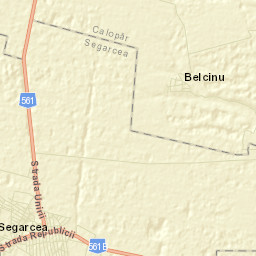 Oraş Segarcea Street Map