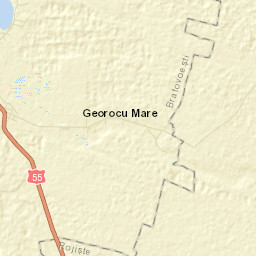 Comuna Bratovoeşti Street Map