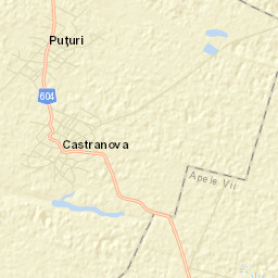 Puțuri Street Map