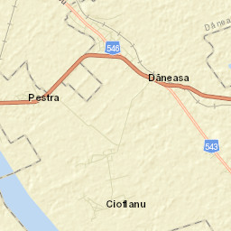 Comuna Dăneasa Street Map
