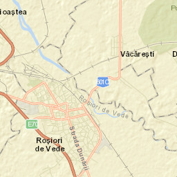 Roșiorii de Vede Street Map