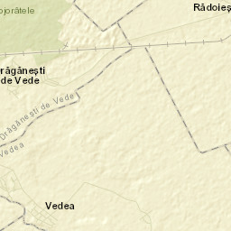 Drăgăneşti de Vede Street Map