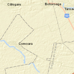 Comuna Botoroaga Street Map