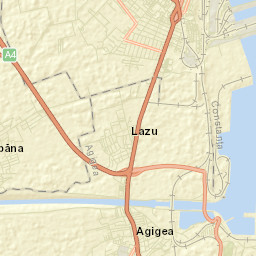 Comuna Agigea Street Map