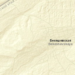 Bekeshevskaya Street Map