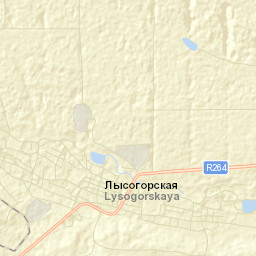 Lysogorskaya Street Map