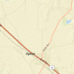 Upton Street Map