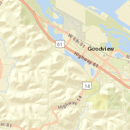 Goodview Street Map