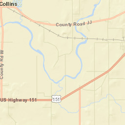 18847-18983 County Road Jj, Reedsville Street Map