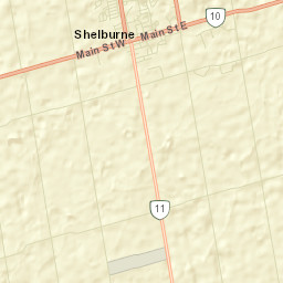 Shelburne Street Map