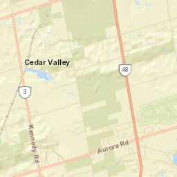 Ballantrae Street Map