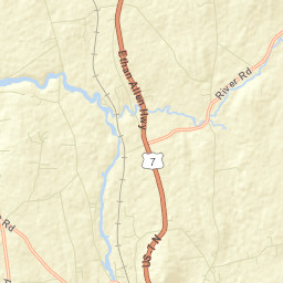 Addison County Street Map