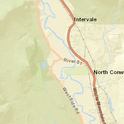 North Conway Street Map