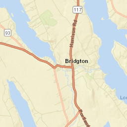 Bridgton Street Map