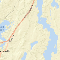 Nobleboro Street Map