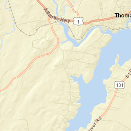 Thomaston Street Map