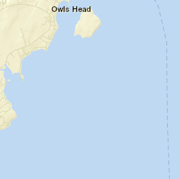 Owls Head Street Map