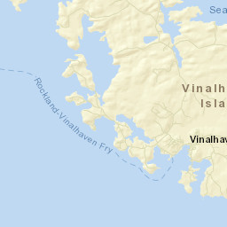 Vinalhaven Street Map