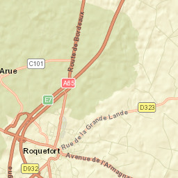Roquefort Street Map