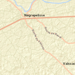 Nègrepelisse Street Map
