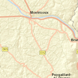 Montricoux Street Map