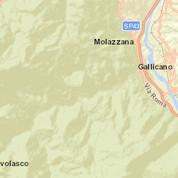 Gallicano Street Map