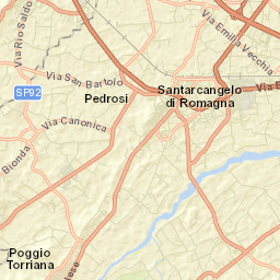 Poggio Berni Street Map