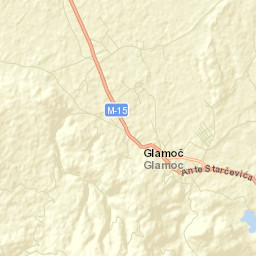 Glamoč Street Map