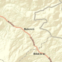 Kačuni Street Map