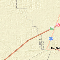 Comuna Moţăţei Street Map